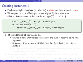 Object-oriented Programming in Python