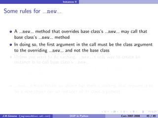Object-oriented Programming in Python