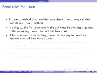 Object-oriented Programming in Python