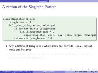 Object-oriented Programming in Python