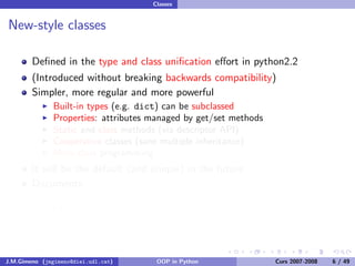 Object-oriented Programming in Python