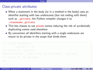 Object-oriented Programming in Python