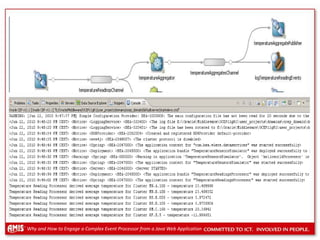 Why and how to engage a Complex Event Processor from a Java Web Application