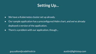 Detect, debug, deploy with Codefresh and Lightstep