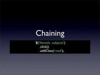 DOM Scripting Toolkit - jQuery