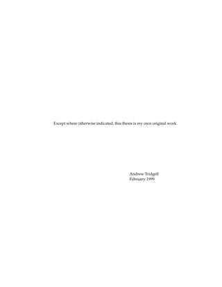 Except where otherwise indicated, this thesis is my own original work.
Andrew Tridgell
February 1999
 