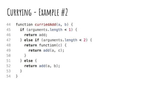 Currying - Example #2
 