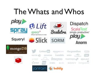 The Whats and Whos
 