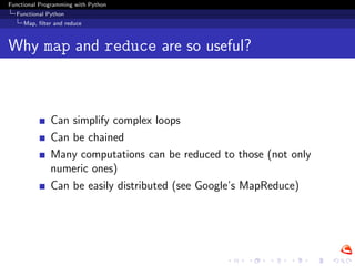 Functional Programming With Python (EuroPython 2008)