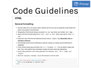 Code Guidelines
 