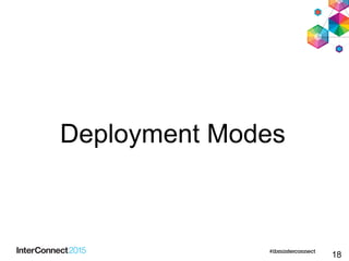 18
Deployment Modes
 