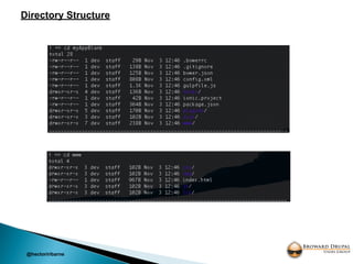 @hectoriribarne
Directory Structure
 