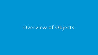`
https://www.edureka.co/java-j2ee-soa-trainingEDUREKA JAVA CERTIFICATION TRAINING
Overview of Objects
 