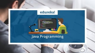 `
https://www.edureka.co/java-j2ee-soa-trainingEDUREKA JAVA CERTIFICATION TRAINING
What is Hadoop?
 