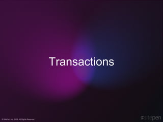 Transactions 