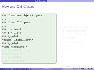 Metaclass Programming in Python