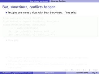 Metaclass Programming in Python