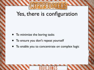 Myphp-busters: symfony framework (PHPCon.it)