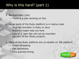 JRoR Deploying Rails on JRuby