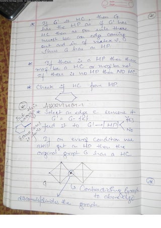 Algorithm Analysis and Design Class Notes