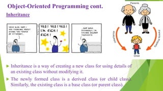 Object oriented approach in python programming