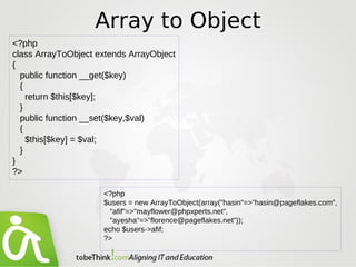 Object Oriented Programming with PHP 5 - More OOP