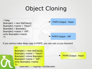 Object Oriented Programming with PHP 5 - More OOP