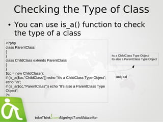 Object Oriented Programming with PHP 5 - More OOP