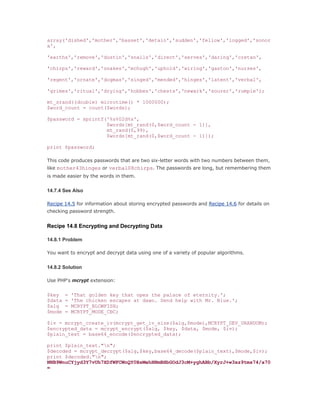 Phpcodebook