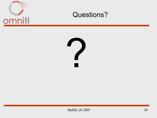 Questions? ? 