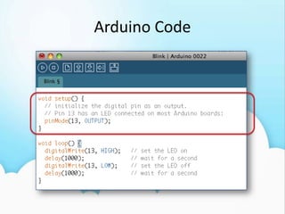 Arduino Code
 