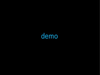 demo
 