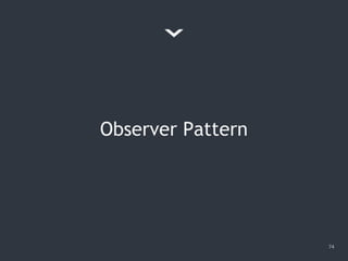 Observer Pattern
74
 