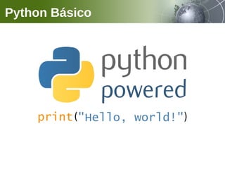 Python Básico
 