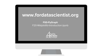 LEZIONE 1..
www.fordatascientist.org
F00-PyGraph
F20-Matplotlib-Introduction.ipynb
 