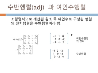 벡터: 스칼라곱
벡터의 각 원소에 스칼라값만큼 곱하여 표시
벡터 m = [7,3]
A = 3m= [21,9]
295
 