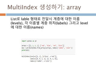 add_subplot/add_axes 메소드
Figure 하나를 생성하고 2개의 내부 Axes 객체
생성
892
 
