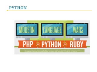 PYTHON
 
