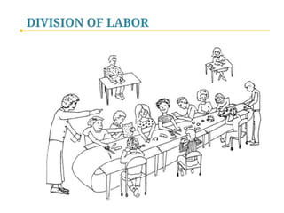 DIVISION OF LABOR

 