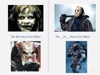 The Raw Faces of an Object

The __str__ Faces of an Object

15

 