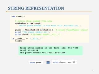 STRING REPRESENTATION

17

 