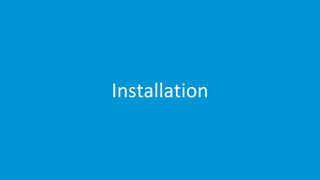 www.edureka.co/pythonEDUREKA PYTHON CERTIFICATION TRAINING
Installation
 