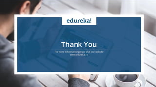 www.edureka.co/pythonEDUREKA PYTHON CERTIFICATION TRAINING
Thank You…
Questions/Queries/Feedback
 