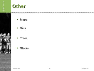 Other  Maps Sets Trees Stacks 
