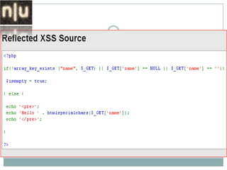 Secure coding | XSS Attacks on current Web Applications