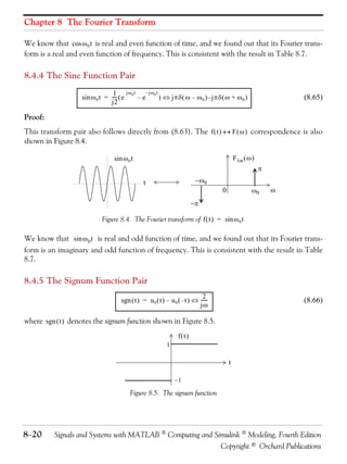 Signals and systems with matlab computing and simulink modeling