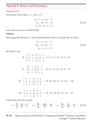 Signals and systems with matlab computing and simulink modeling