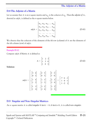 Signals and systems with matlab computing and simulink modeling