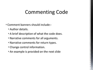 Code
Readability
 