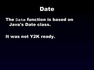 The JavaScript Programming Language